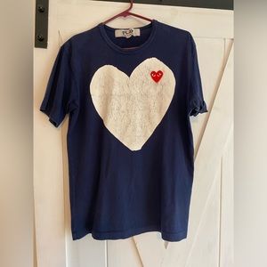 Comme des Garçons PLAY Navy T-Shirt